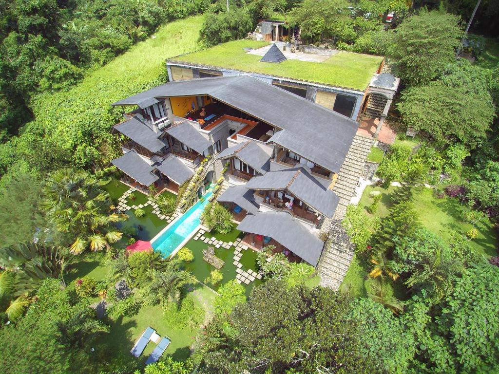 Top view at Avalon Villa in Ubud