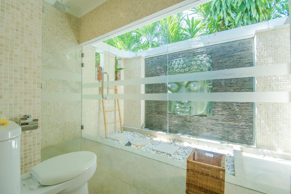 Bathroom at Deep Blue Villa Bali