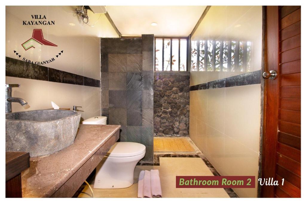 Bathroom at Kayangan Villa Saba