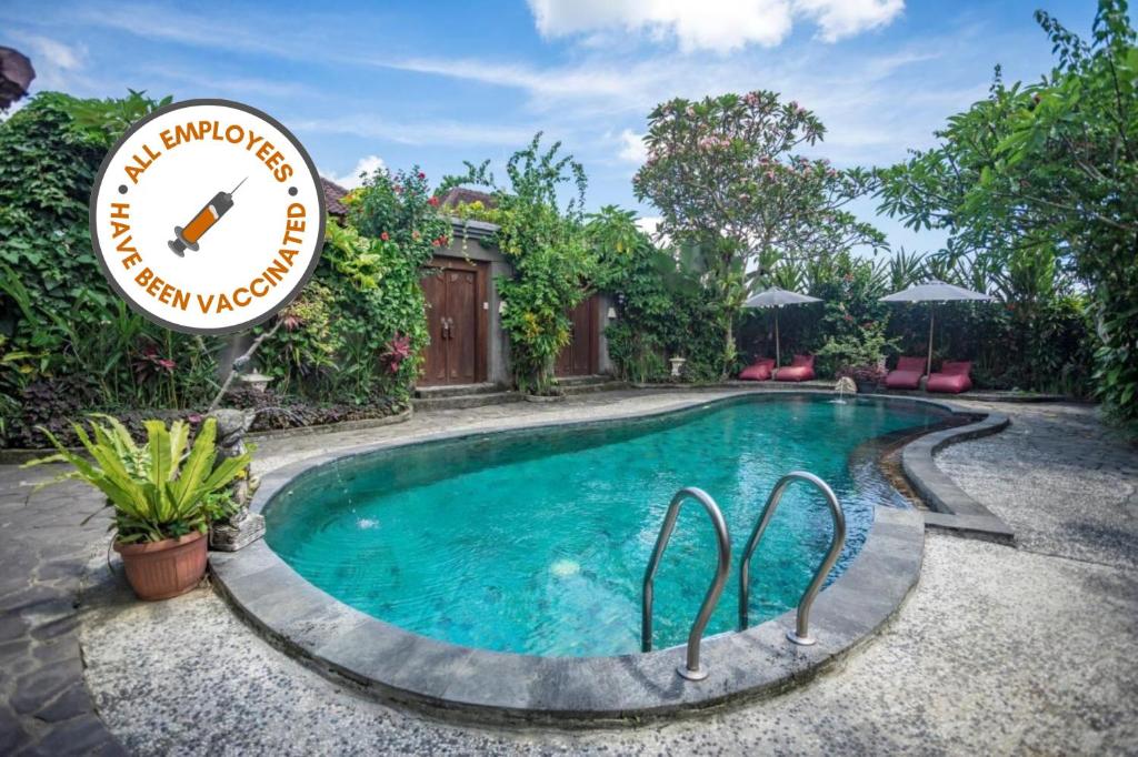 Swimming pool at Ladera Villa Ubud