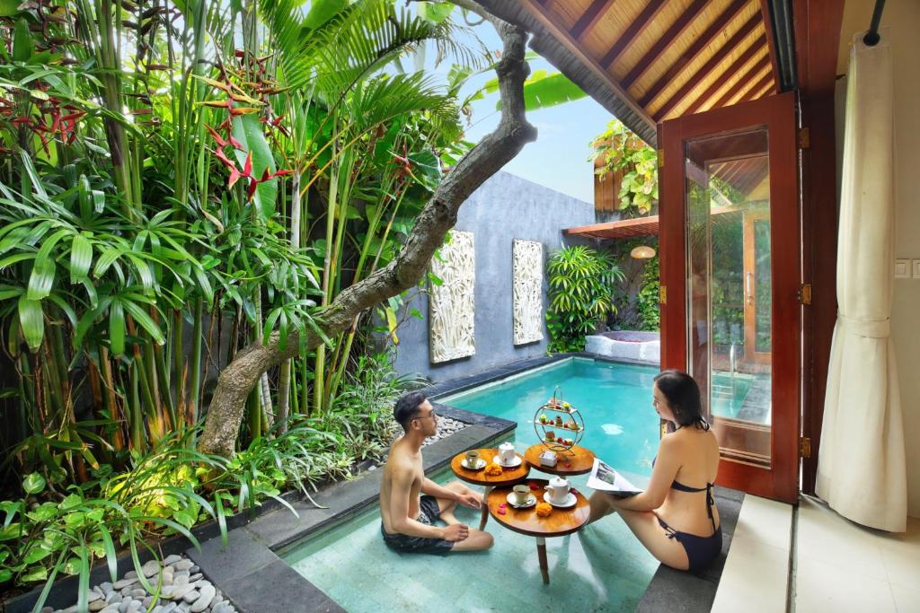 Private pool at HK Villa Bali
