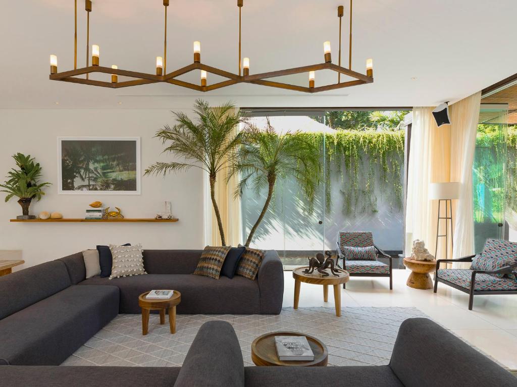 Sofa at Noku Beach House by Elite Havens