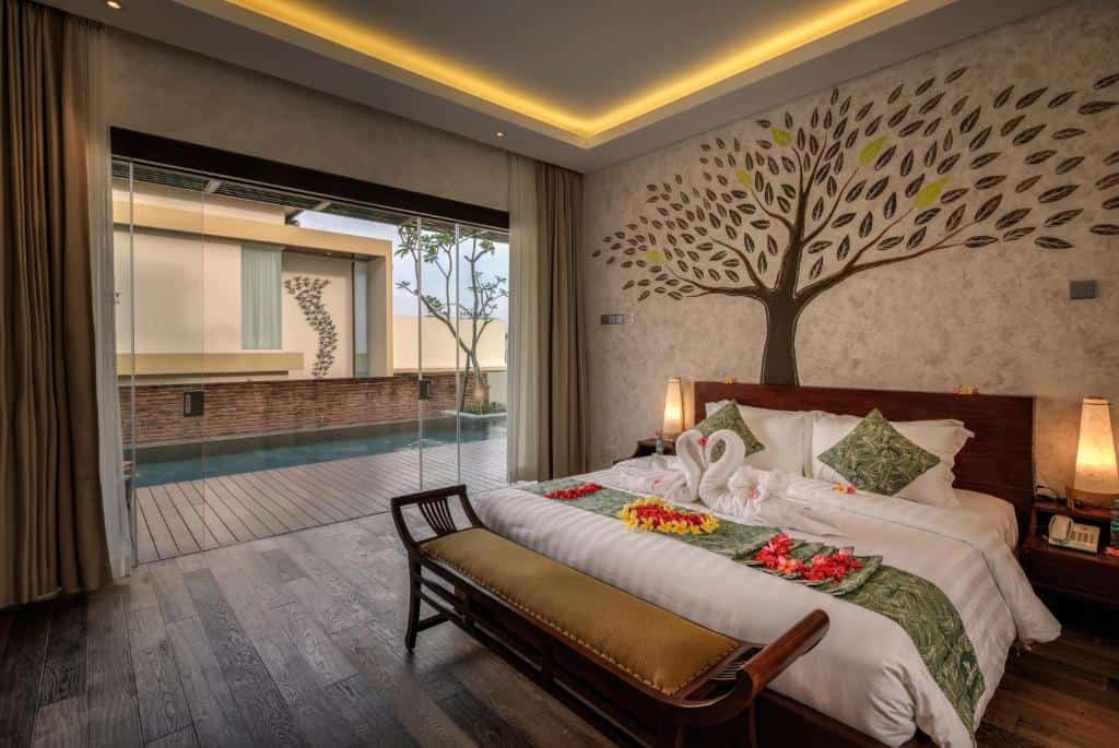 Bedroom at The Miracle Villa Nusa Dua