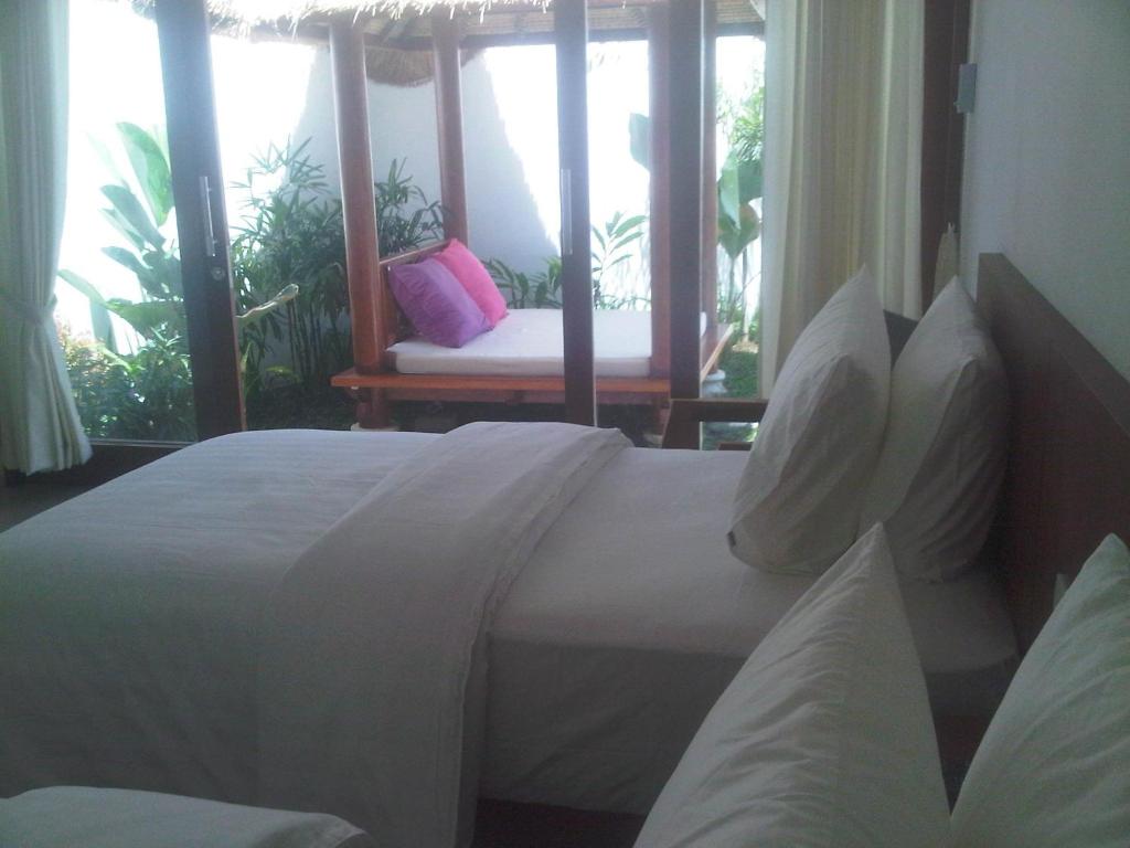 Twin bed at Villa Anandani