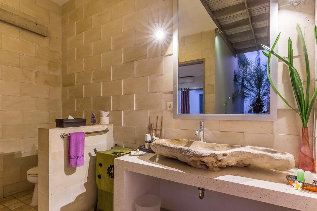 Bathroom at Villa Purple