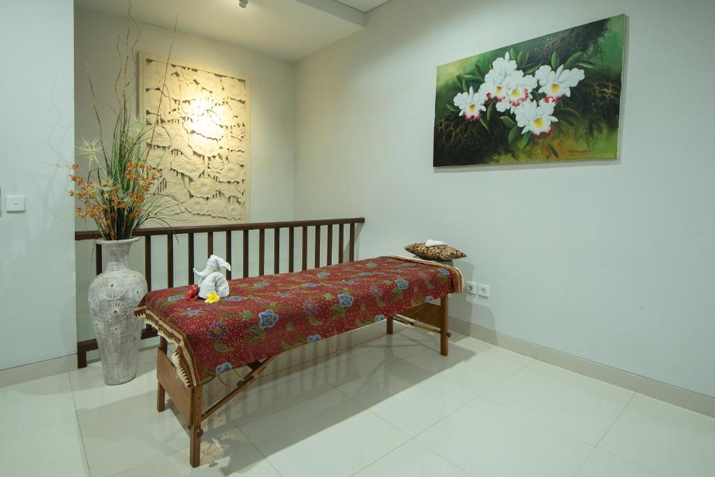 Massage bed at Villa Rendezvous Bali