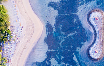 Top View Beach