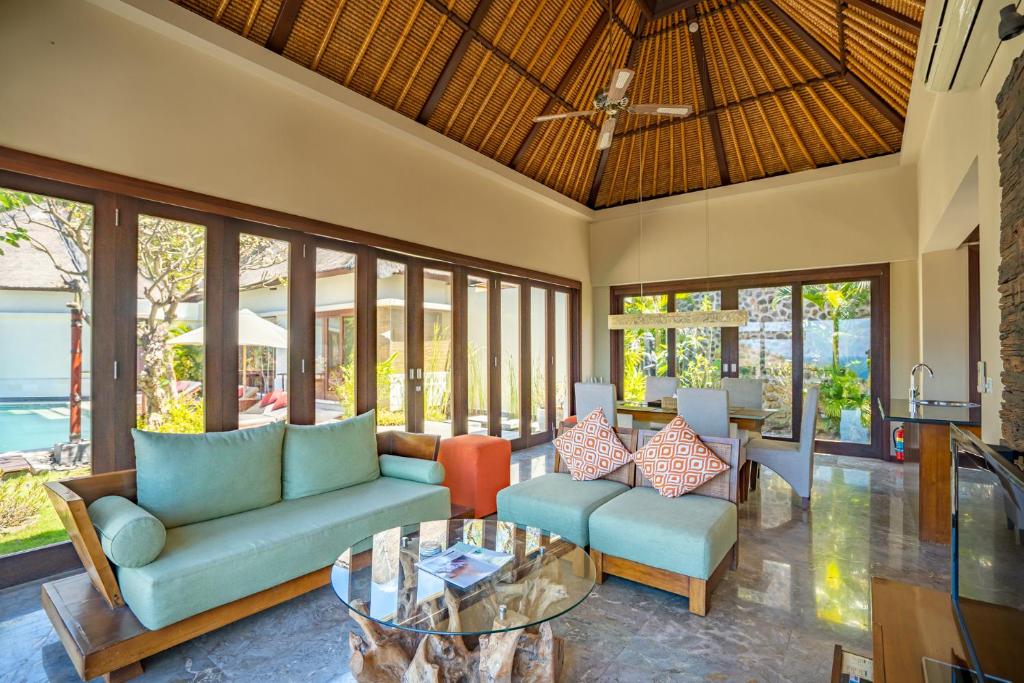 griya villas living hall