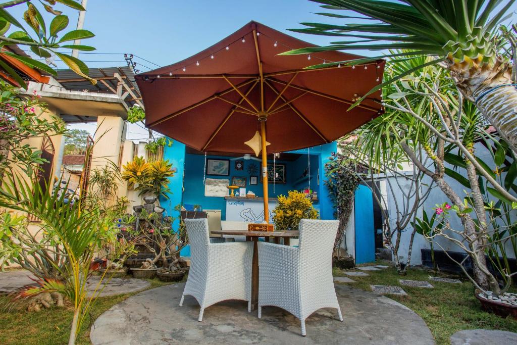 svaha villas patio area