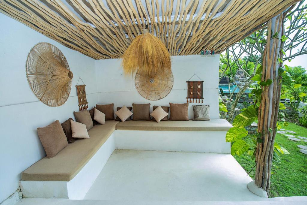 puncak villa relaxation space
